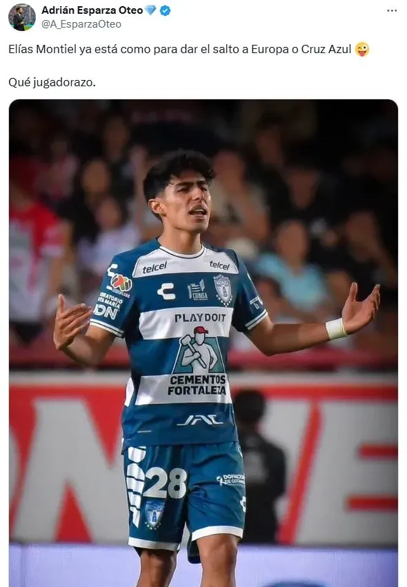 El tremendo fichaje que Adrián Esparza Oteo le recomendó a Cruz Azul (X)