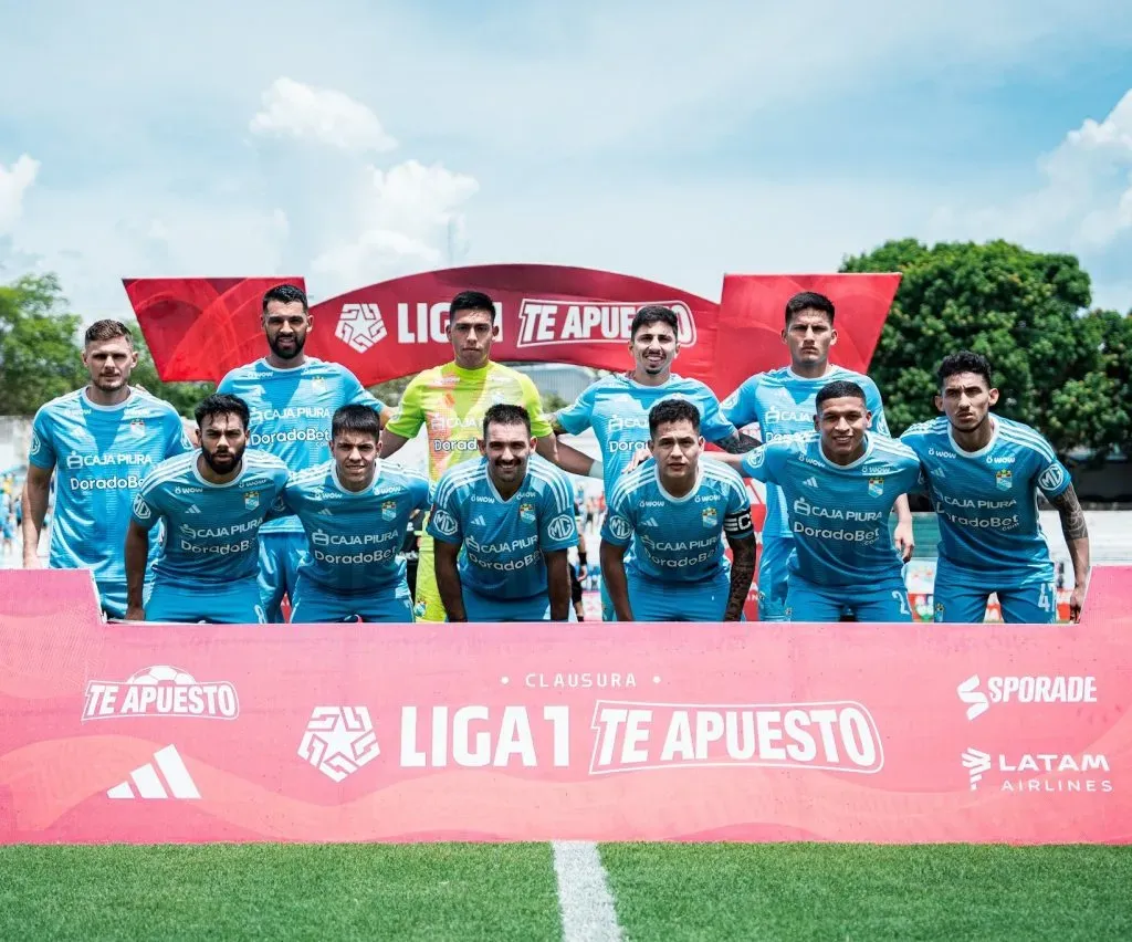 Sporting Cristal en su último partido de Liga 1. (Foto: Sporting Cristal).