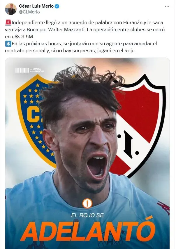 Ni Boca ni Cruz Azul: el equipo que se quedaría con Walter Mazzanti (x)
