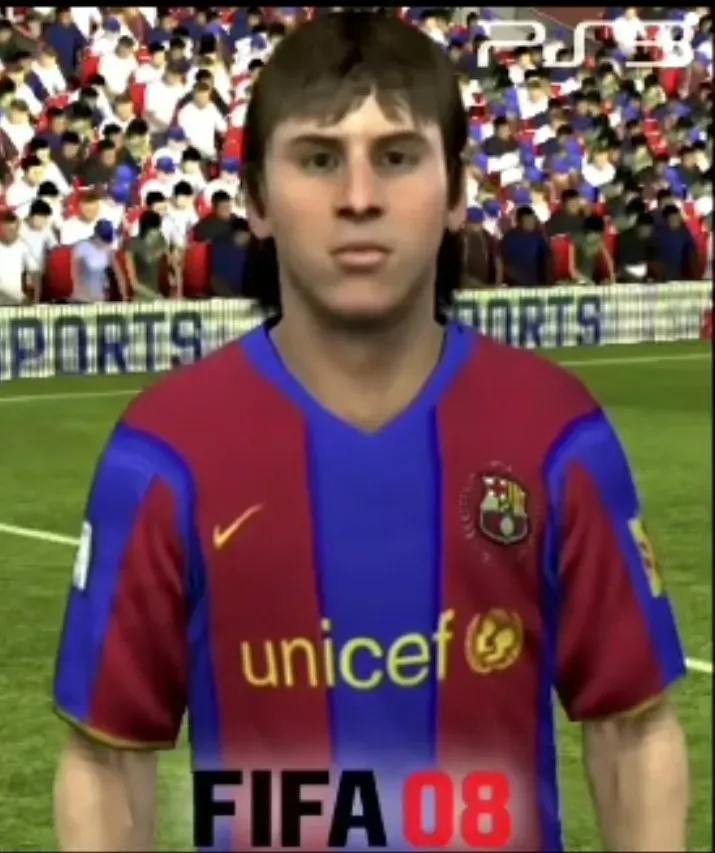 El Messi del FIFA 08 fue el último en ser valorado por debajo de los 90 de media.