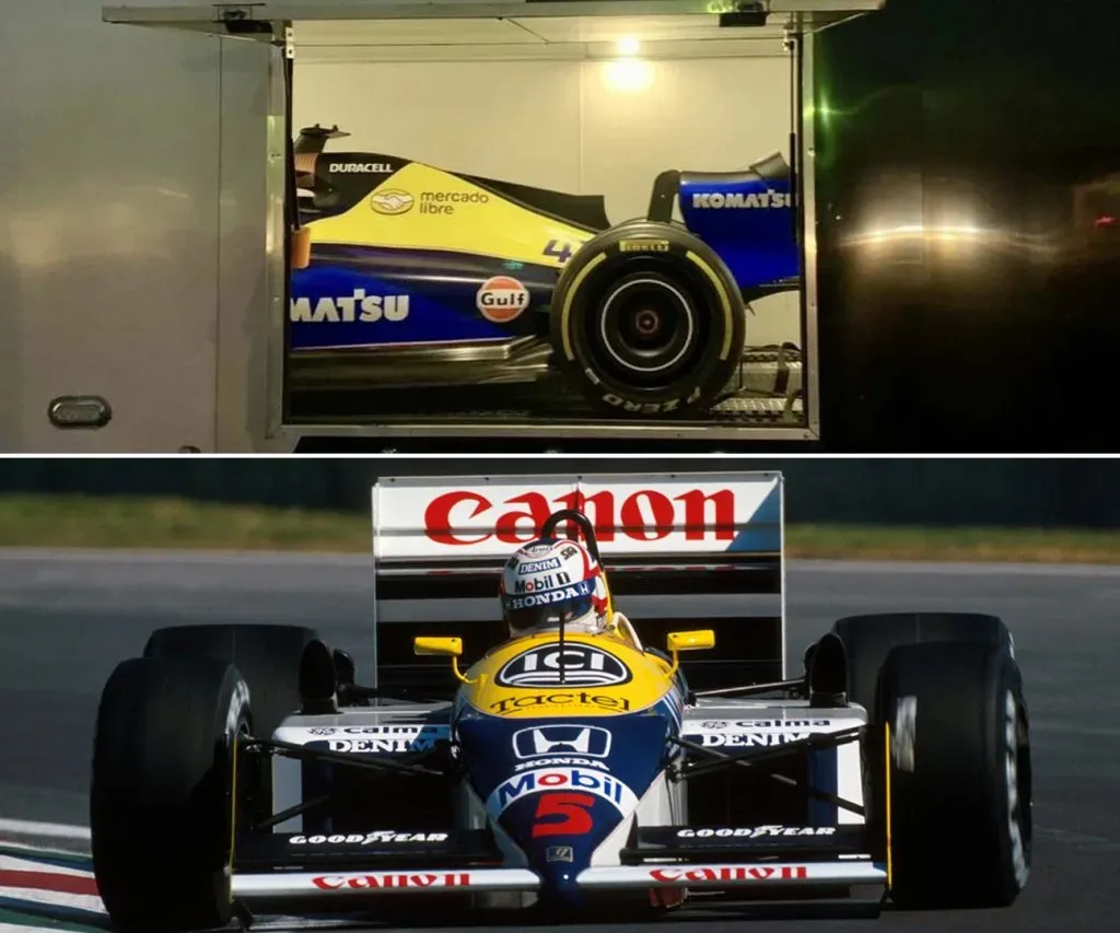 El FW46 tendrá referencias al Williams FW11B de Nigel Mansell en 1987.