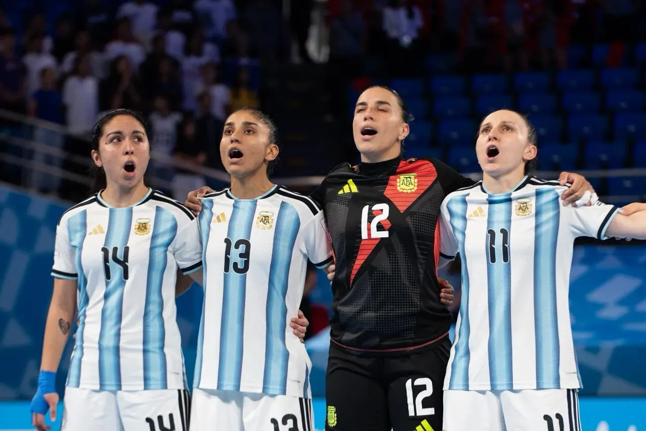 Argentina cayó en las semis. Foto AFA