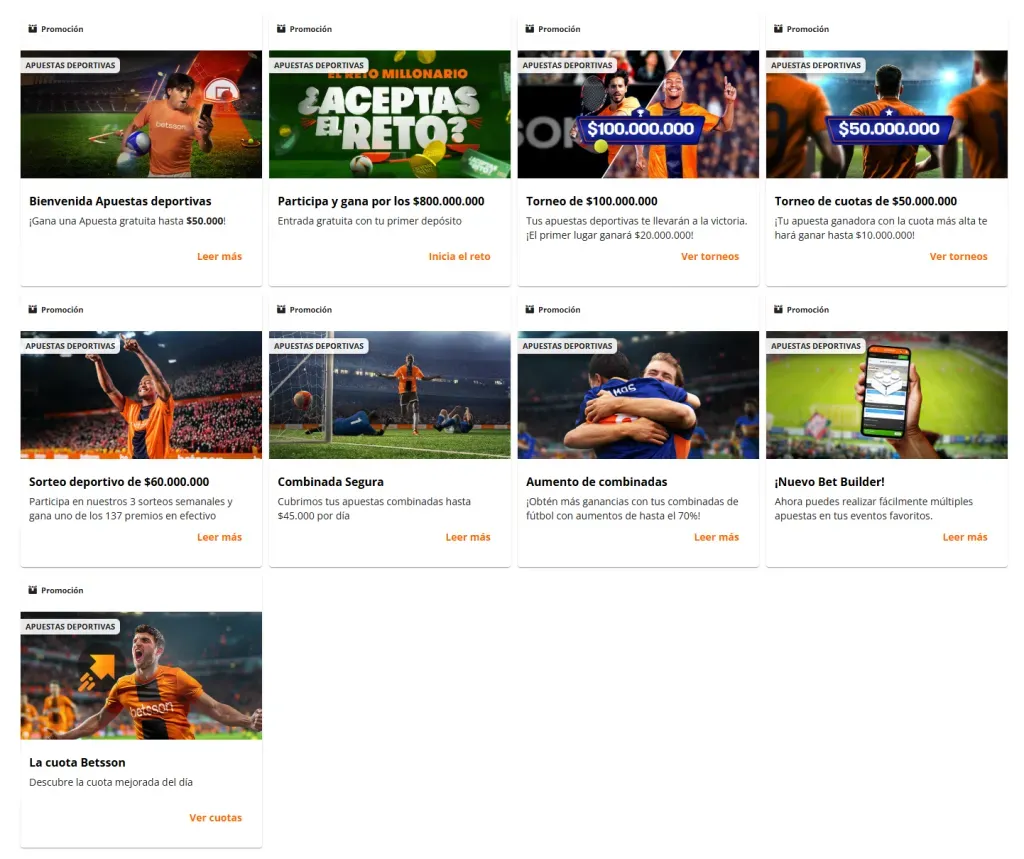 codigo promocional Betsson