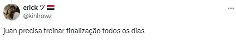 Torcedor do SPFC critica desempenho de Juan