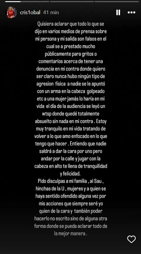 Captura Instagram.