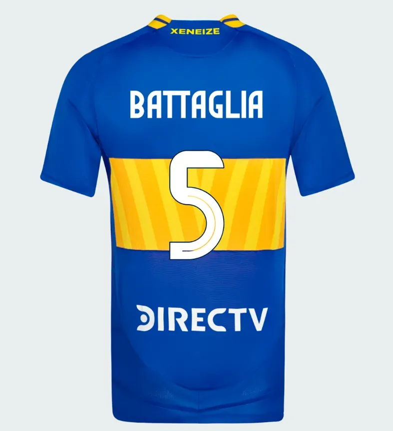 Battaglia, nuevo dueño de la 5. (Imagen: Adidas)