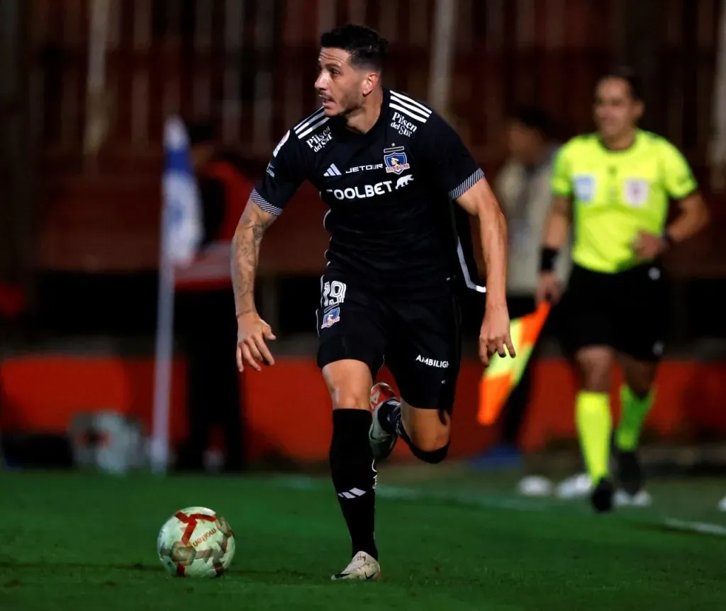 Gonzalo Castellani ya suma 137 minutos en su paso por Colo Colo (Photosport)