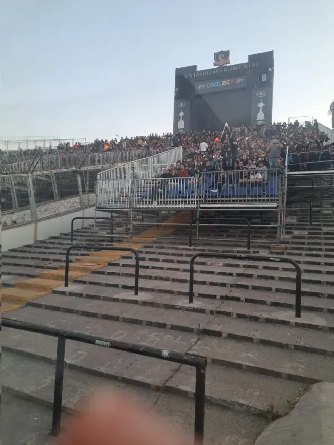Así quedaron las tribunas mecano en el Estadio Monumental para los conciertos de Roger Waters y The Cure. 