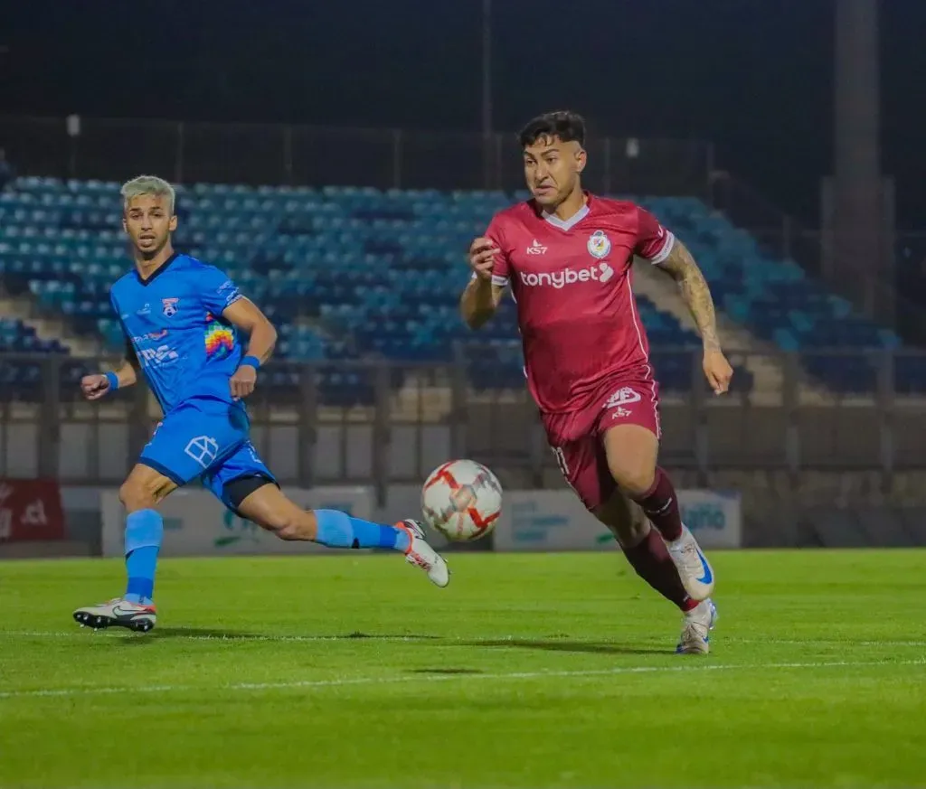 San Marcos le robó un agónico empate a La Serena. Foto: Deportes La Serena.