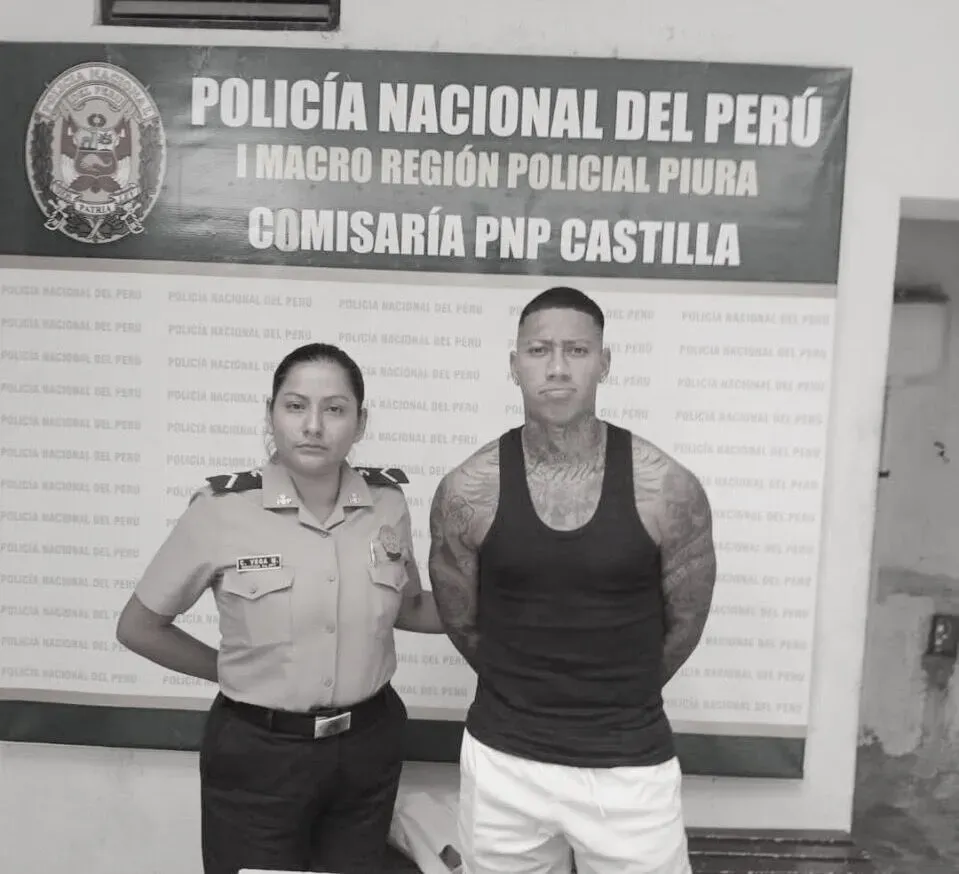 Ray Sandoval apresado. (Foto: Difusión).