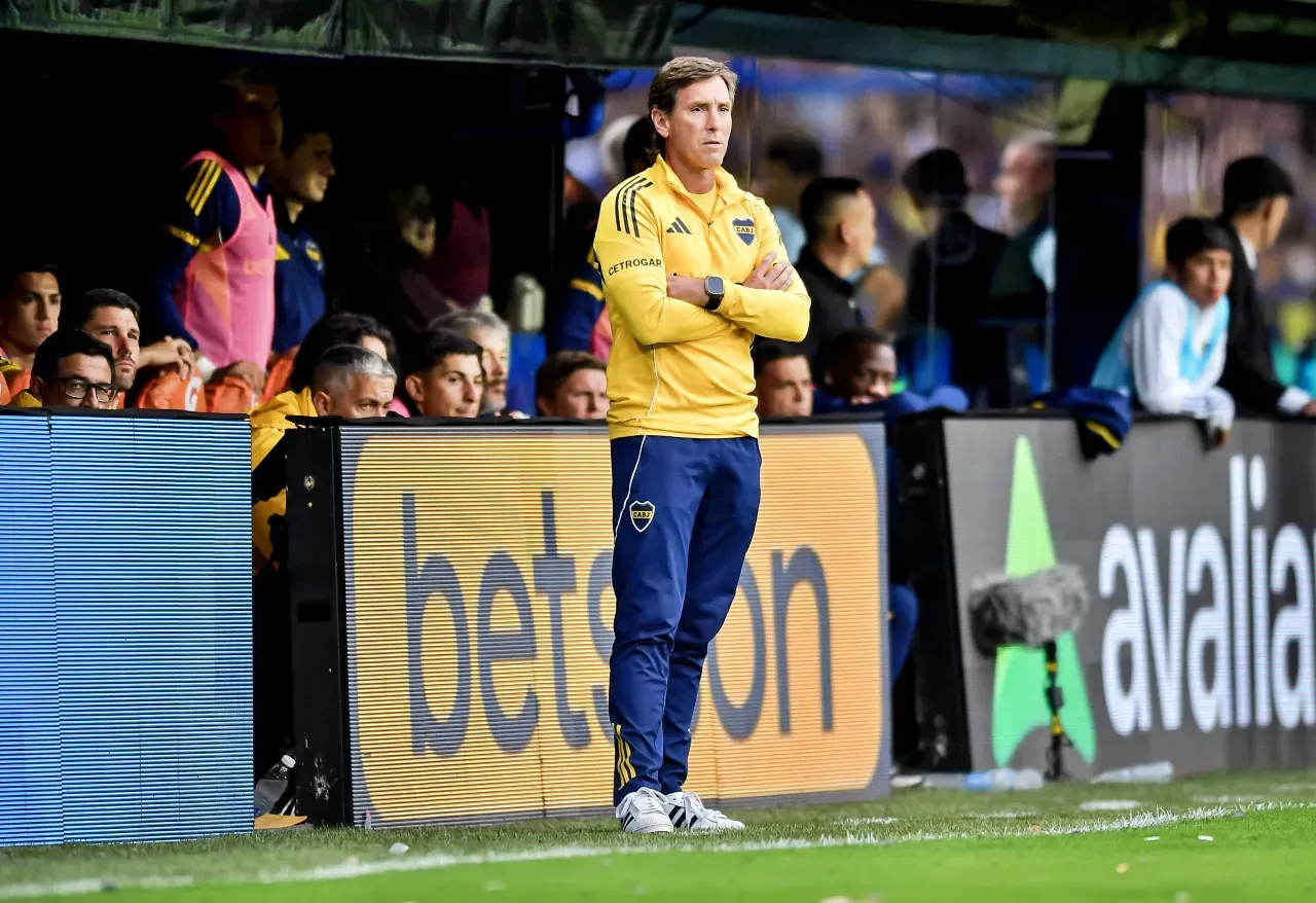 Claudio Úbeda será el técnico de Carlos Palacios y Williams Alarcón en Boca (Getty Images)