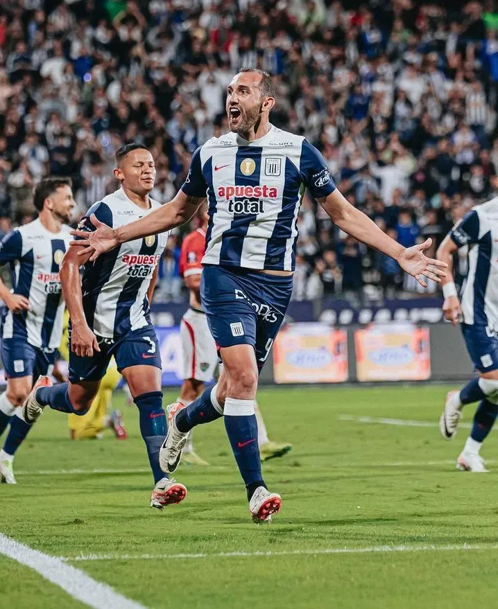 Hernán Barcos en Alianza Lima. (Foto: Liga 1).