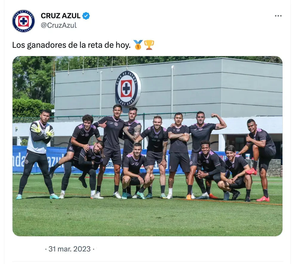 Cruz Azul | Twitter