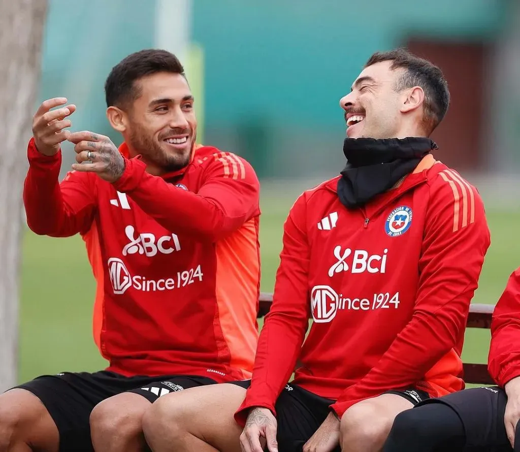 Marcos Bolados busca un lugar en la Copa Chile con la Selección Chilena. Imagen: Instagram de La Roja