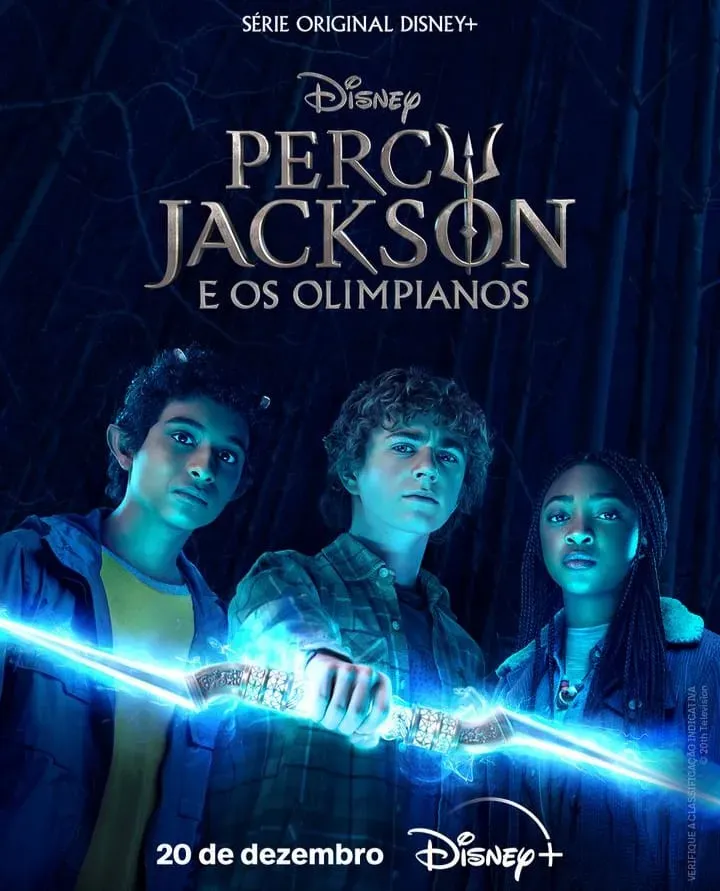 Percy Jackson e os Olimpianos ganha novo pôster com trio