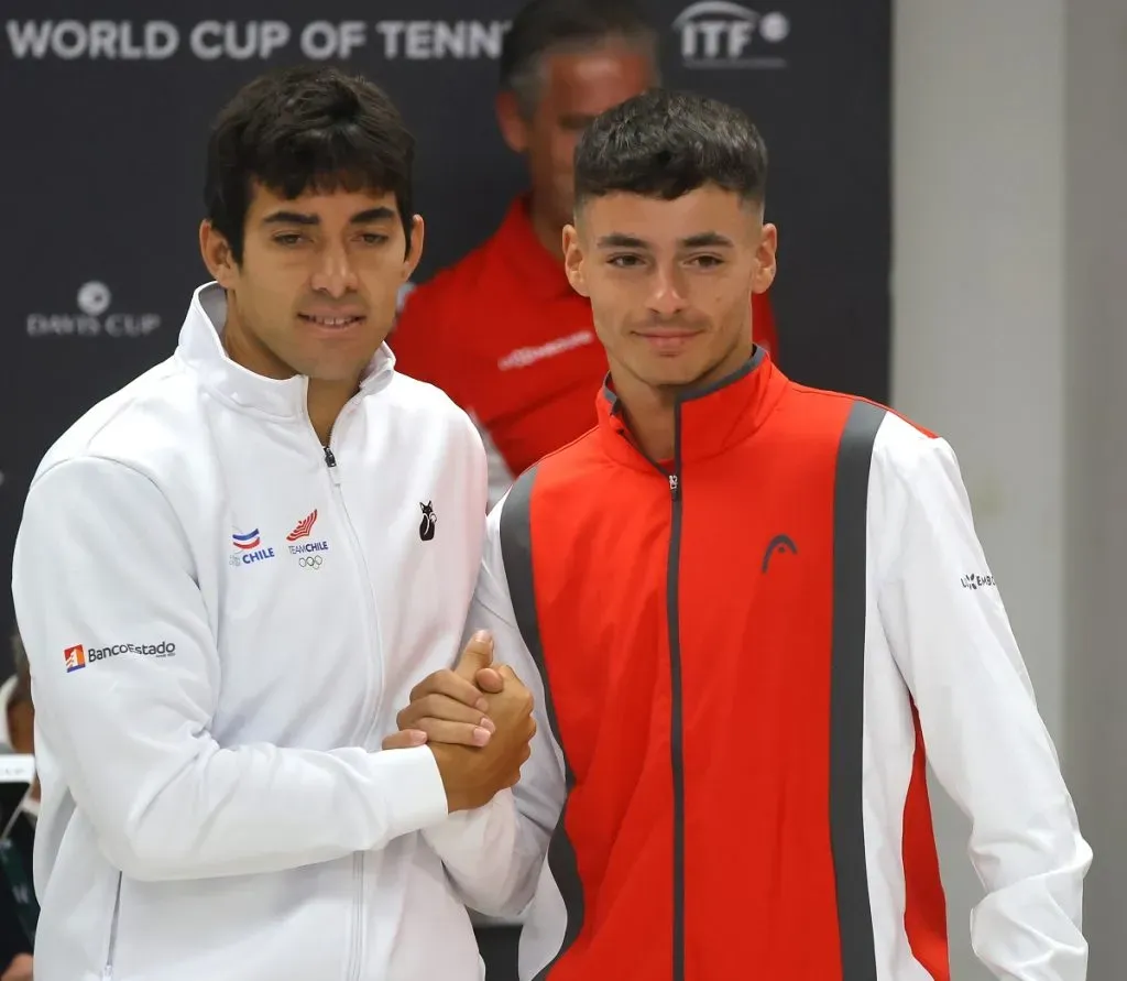 Cristian Garin y Aaron Gil Garcia (Photosport).