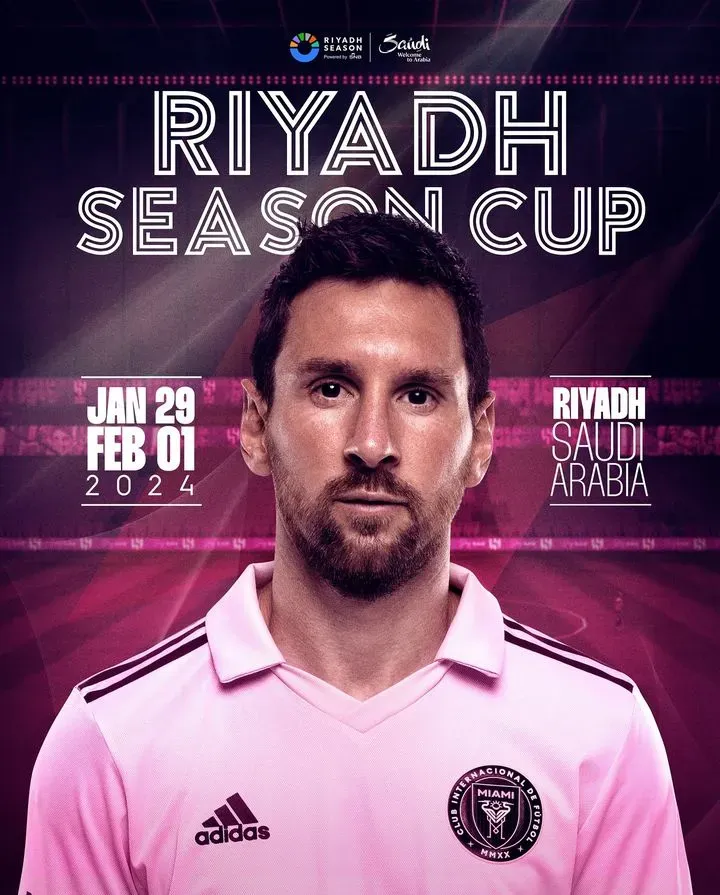 El propio Messi confirmó su participación en la Riyadh Season Cup (Instagram @leomessi).