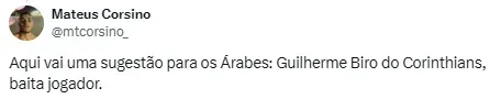 Torcedores do Corinthians comentam sobre Biro