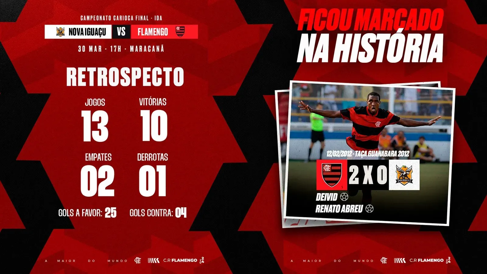 Foto: rede social X / Flamengo.