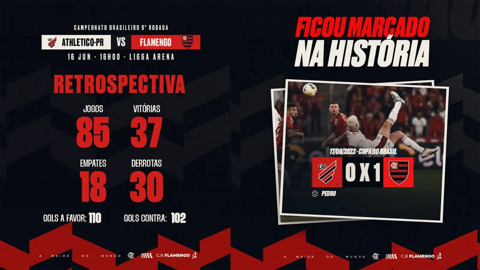 Foto: rede social X / Flamengo.