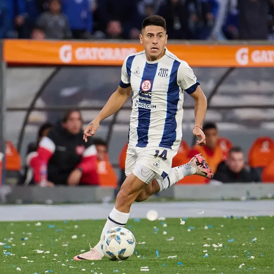 O Ceará acertou a contratação do atacante Alejandro Martínez, do Talleres (Foto: Reprodução/Instagram Alejandro Martínez).