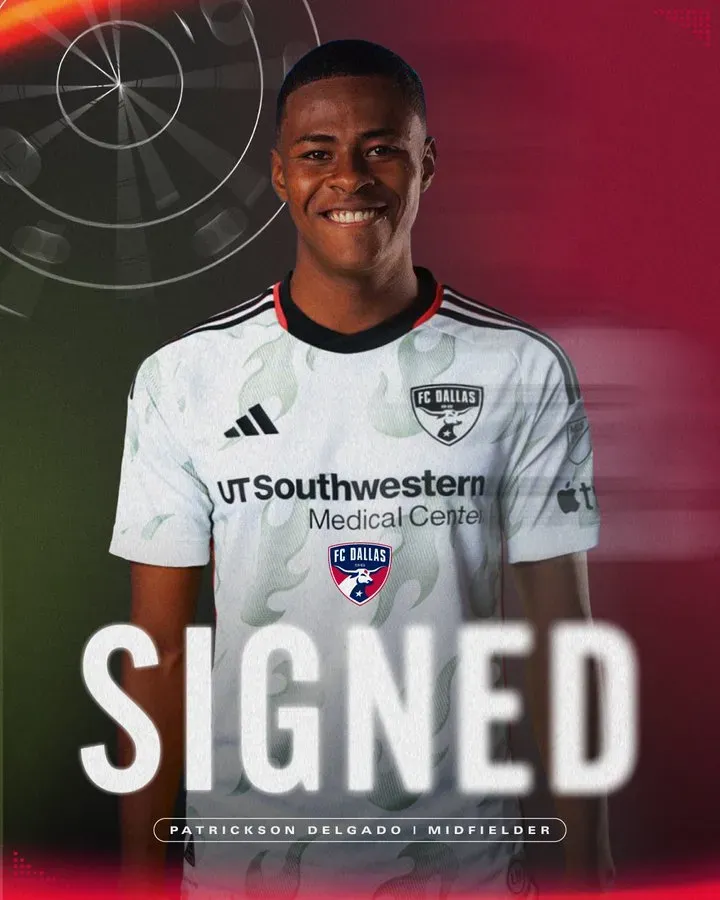 Patrickson Delgado fue anunciado como nuevo refuerzo del Dallas. (Foto: @FCDallas)