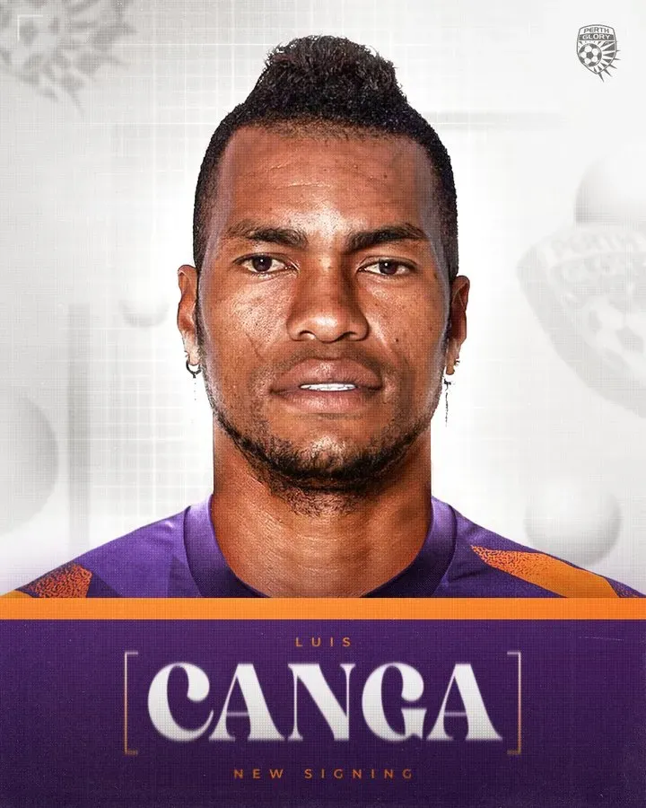 Así presentaron a Cangá en Australia. (Foto: @PerthGloryFC)