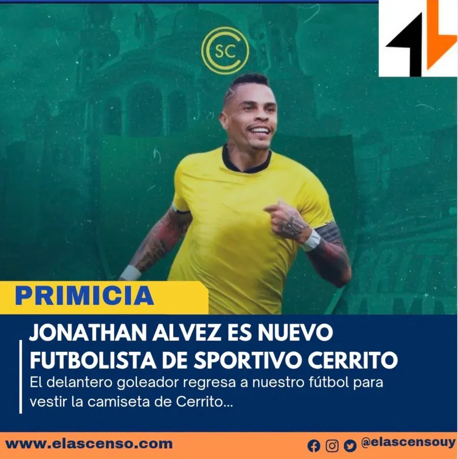 Jonatan Álvez jugará en el Ascenso de Uruguay.