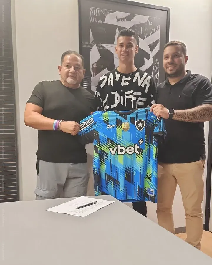 Loor ya firmó contrato con Botafogo. (Foto: @MrOFFSIDER)