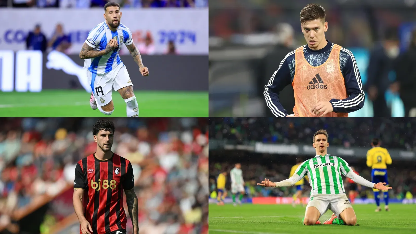 Otamendi, Foyth, Senesi y Llorente, en la mira del Barcelona: GETTY