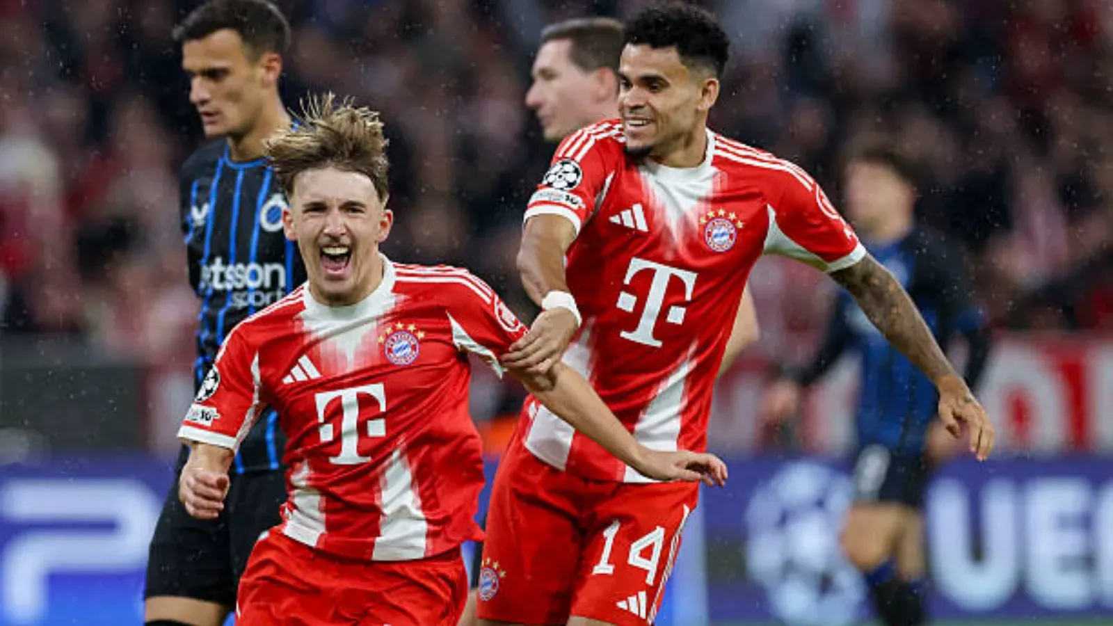 Bayern de Luis Díaz deja atrás la polémica con Karl: GETTY