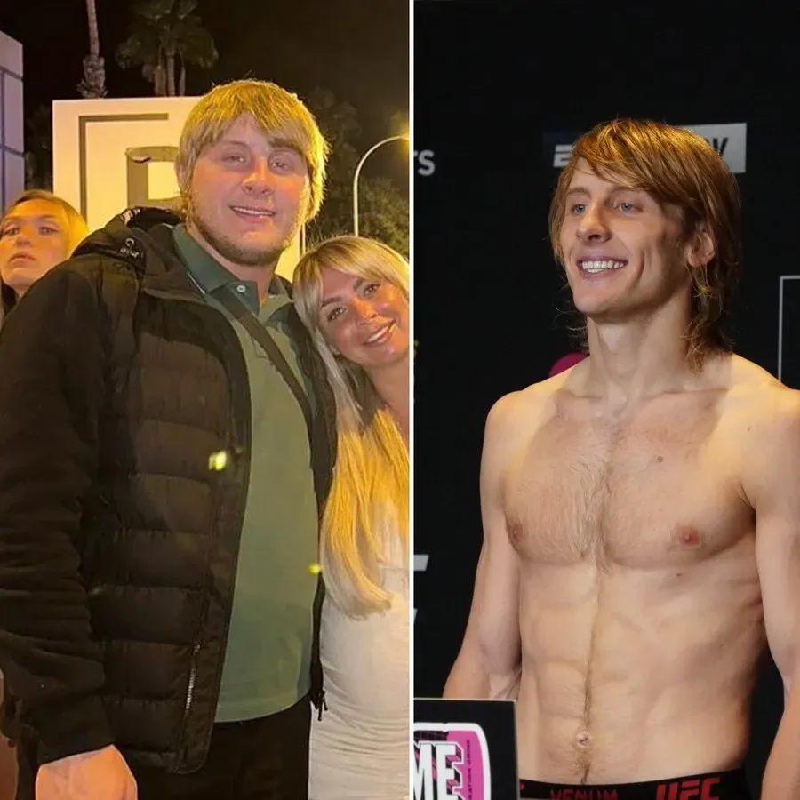 Así fue el antes y el después de Paddy Pimblett para presentarse en UFC 304. (Twitter)