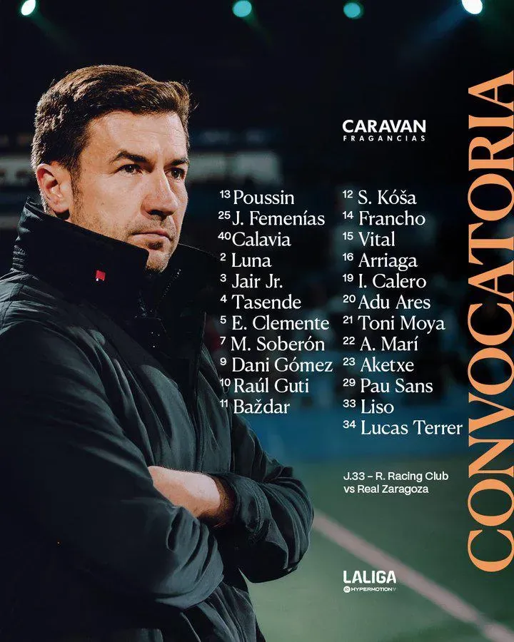 Kervin Arriaga es parte de la convocatoria del Real Zaragoza para el partido del sábado.