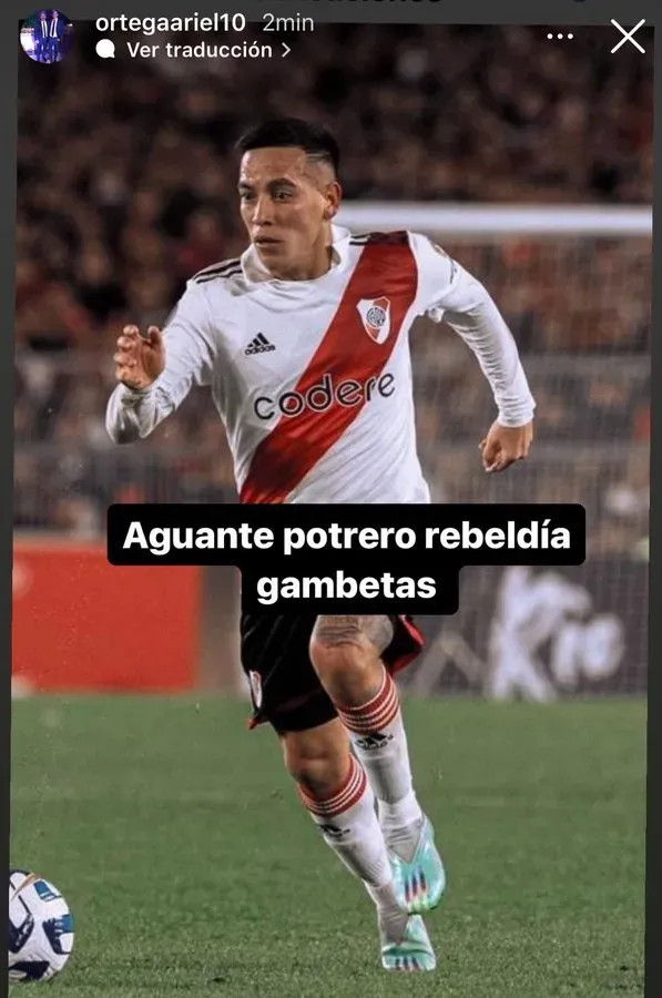 La banca de Ortega a Barco. (Foto: Instagram).