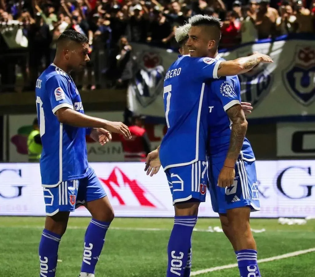 Dos son los goles que lleva Fernández esta temporada. Foto: U. de Chile.