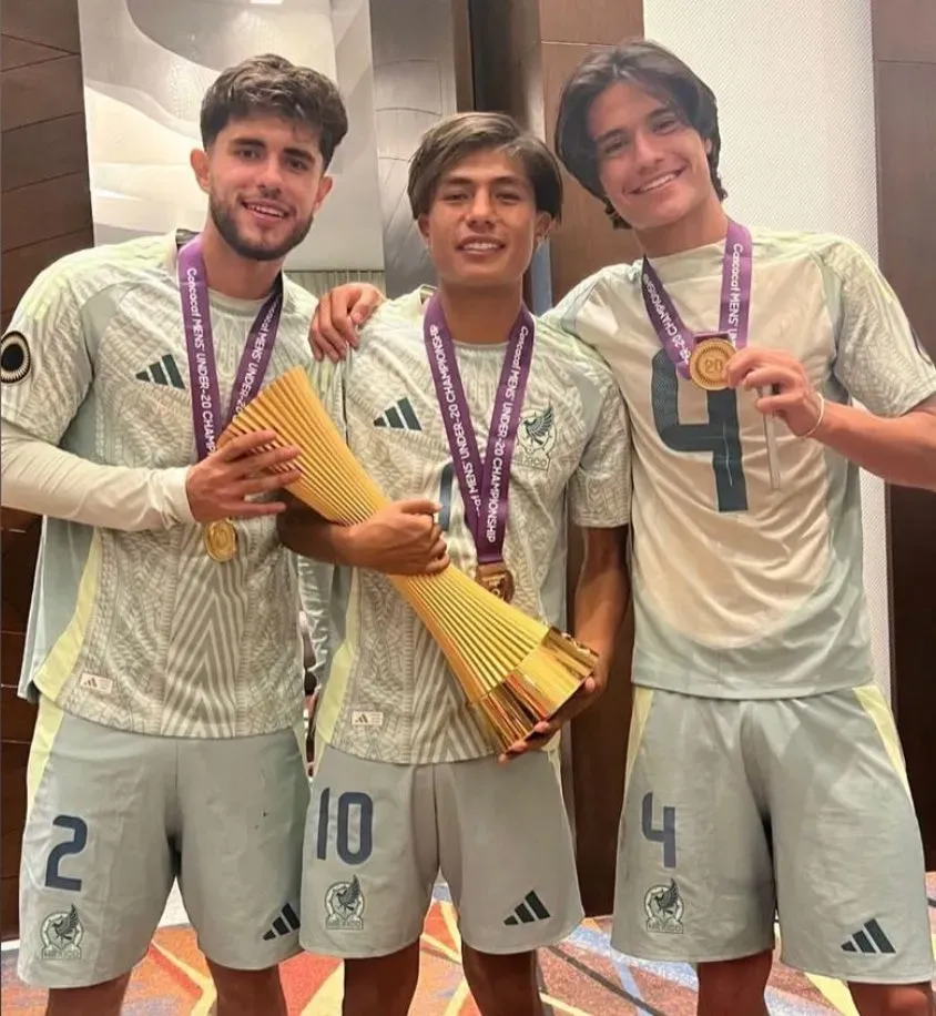 Francisco Méndez, Yael Padilla y Diego Ochoa
