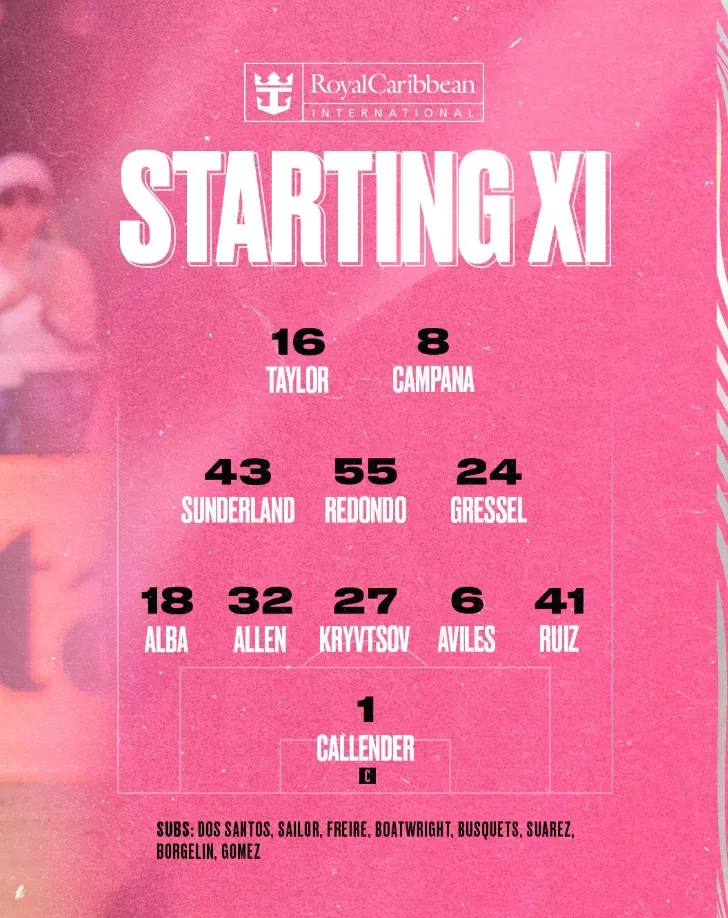 Sin Messi, Inter Miami enfrenta a Montreal.