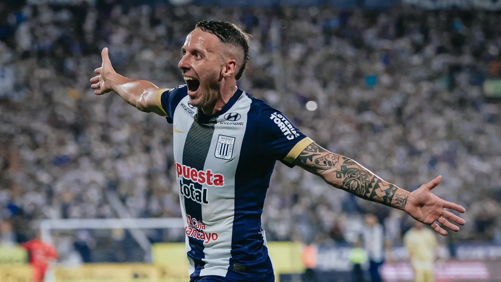 Pablo Lavandeira sufrió un desgarro en el bíceps femoral. Foto: Alianza Lima Oficial