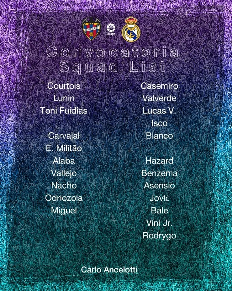 Foto: Twitter oficial del Real Madrid.