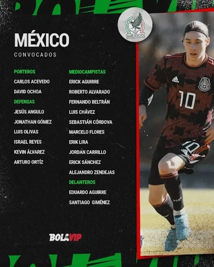 Convocatoria México Guatamala