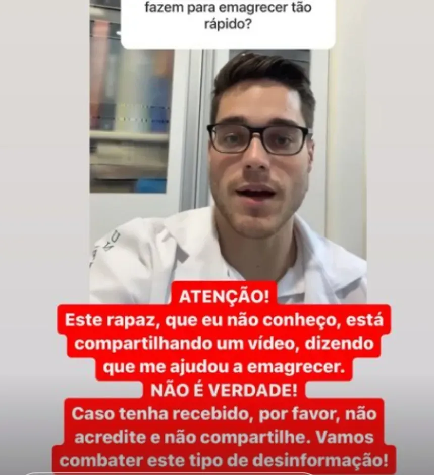 Ana Maria Braga compartilhou o aviso nas redes sociais – Foto: Instagram @anamariabraga