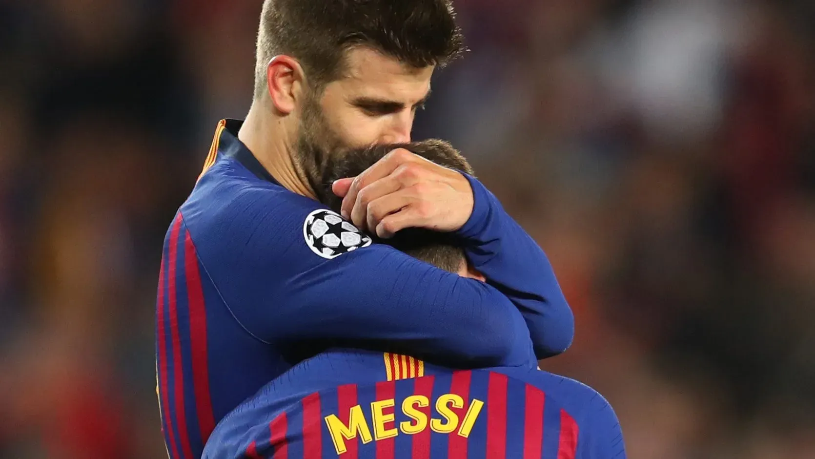 Gerard Piqué y Lionel Messi en Barcelona. En algún momento se quisieron. Getty Images