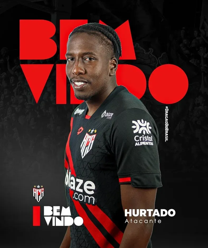 Jan Hurtado es el nuevo jugador del Goianiense. (Twitter)