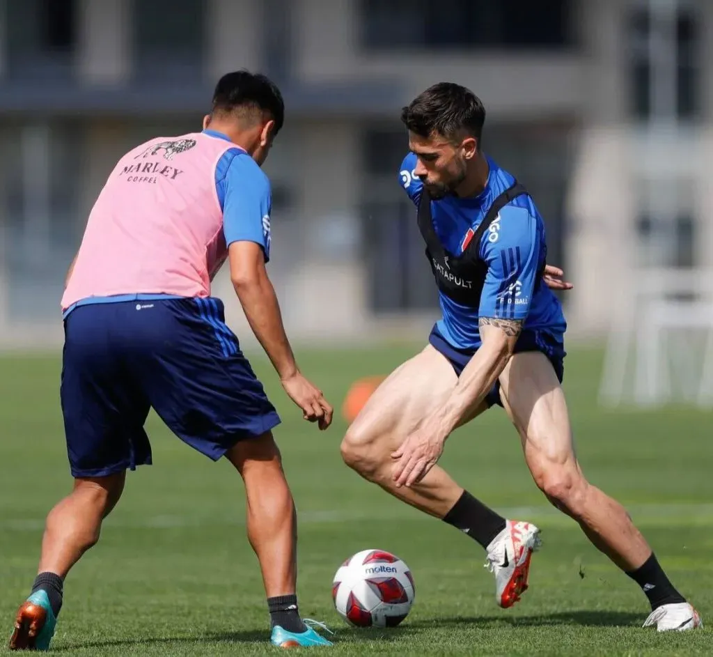 Los azules enfrentarán la próxima semana a Everton y Universidad Católica. Foto: U. de Chile.