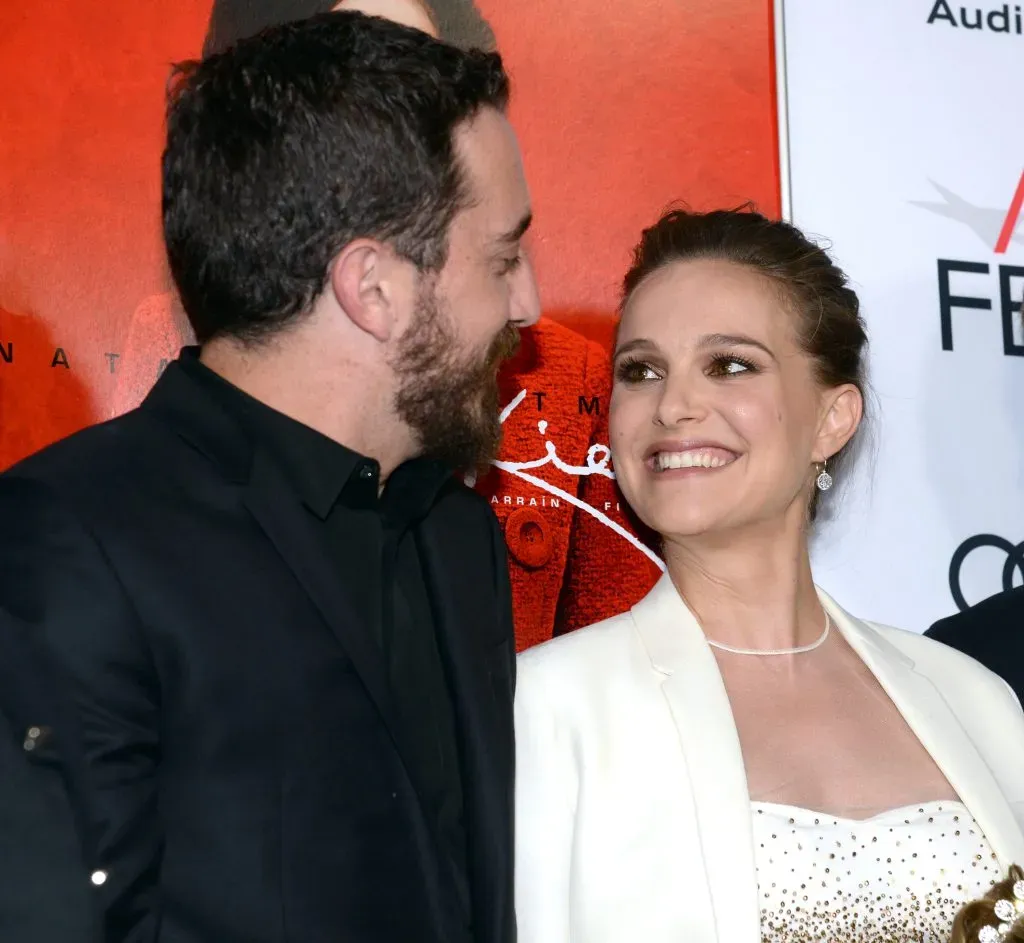 Pablo Larraín y Natalie Portman atienden a la premiere de Jackie en el AFI Fest en 2016. Foto: Getty Images