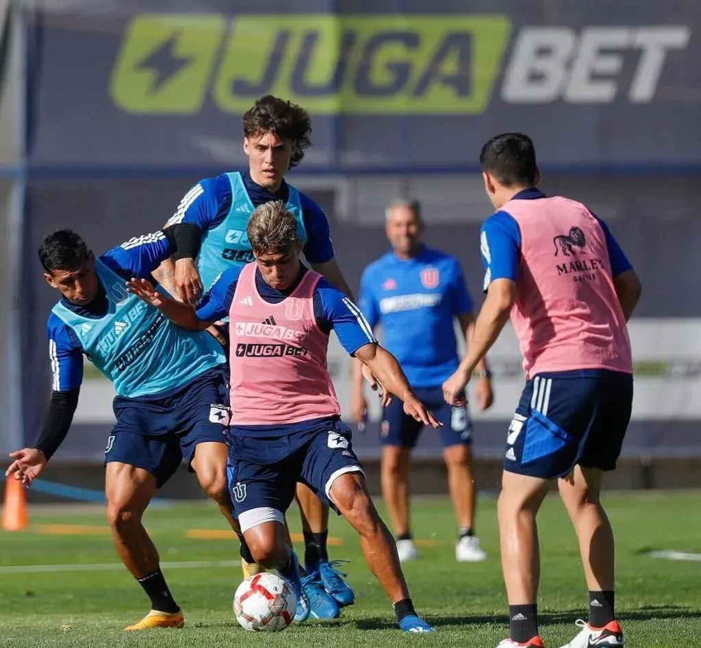 Los jugadores están en plena lucha por ser titulares. Foto: U. de Chile.