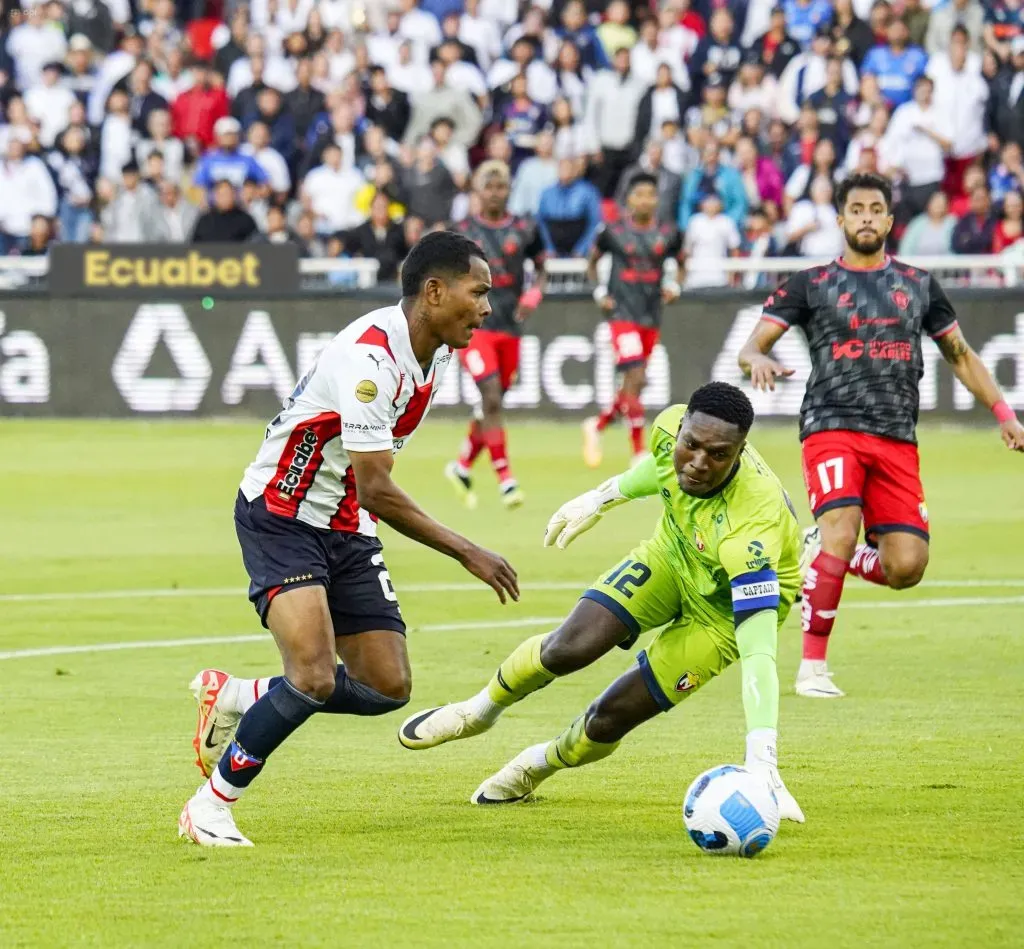 David Cabezas es de los mejores arqueros del fútbol ecuatoriano. (Foto: Imago)