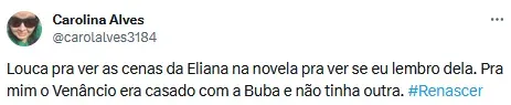 Foto: X/Carolina Alves