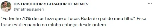 Foto: X/Distribuidor e Gerador de Memes