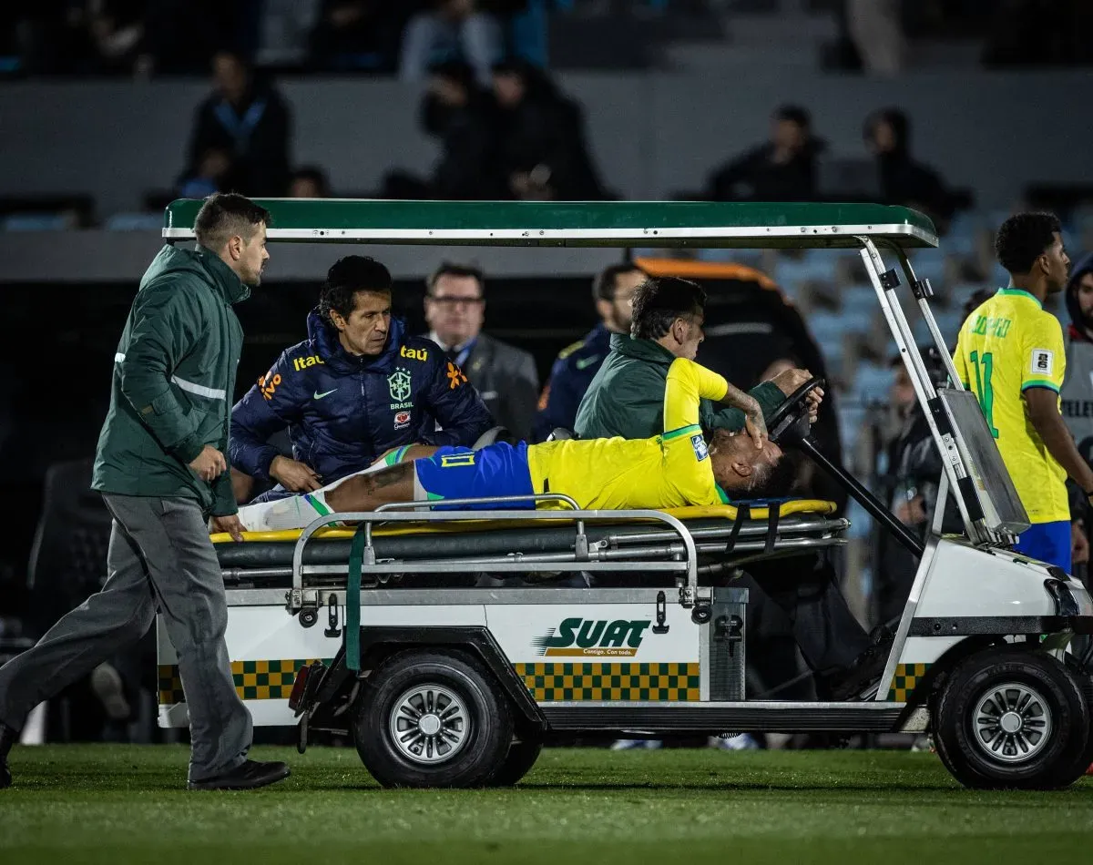 Neymar hasn’t played sicne suffering his injury in October 2023